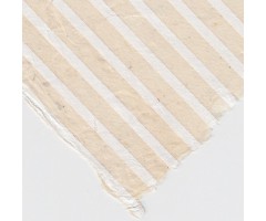 Nepaali paber MUSTRIGA 50x75cm - triibud, valge